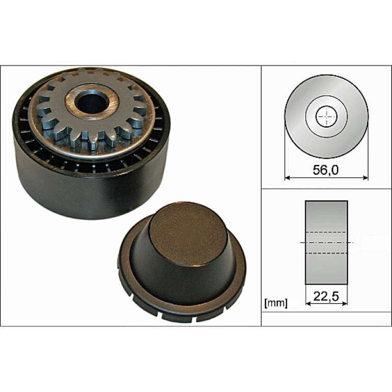 Spannrolle, Keilrippenriemen 531 0854 10