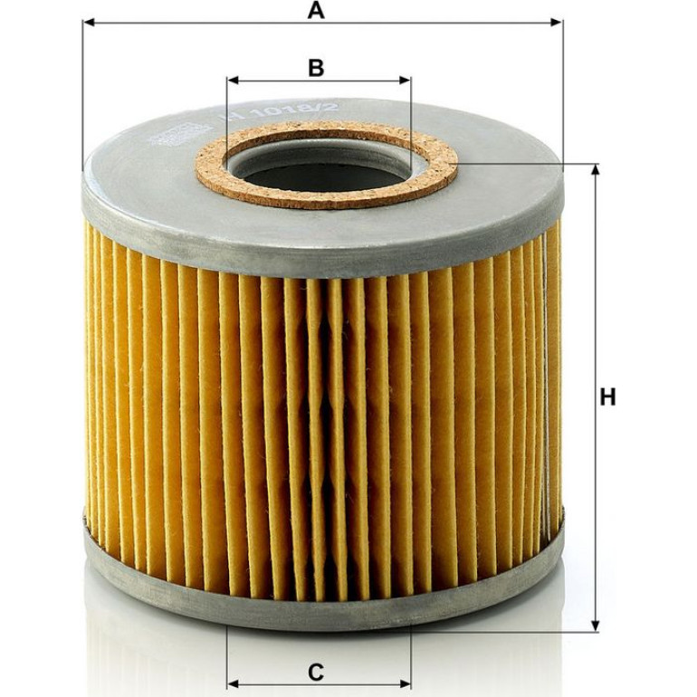 Ölfilter H 1018/2 N Ölfilter H 1018/2 N