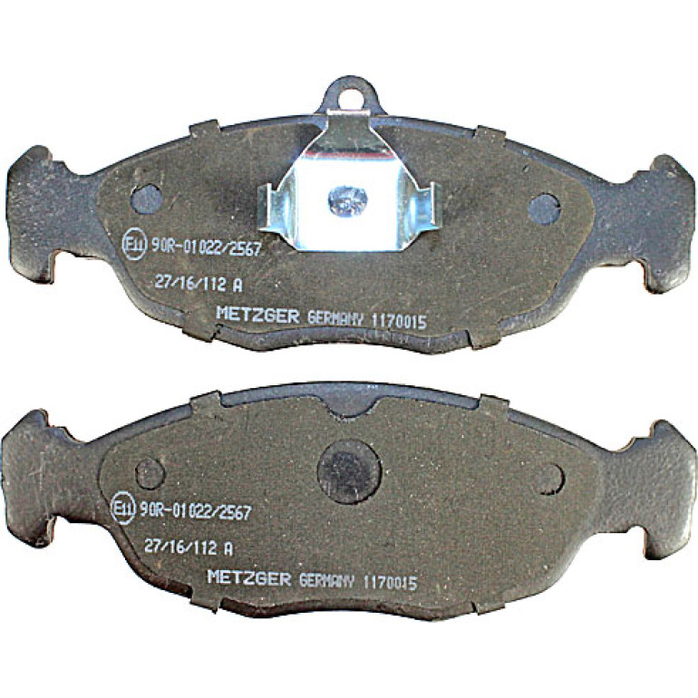 Bremsbelagsatz, Scheibenbremse 1170015 Bremsbelagsatz, Scheibenbremse 1170015