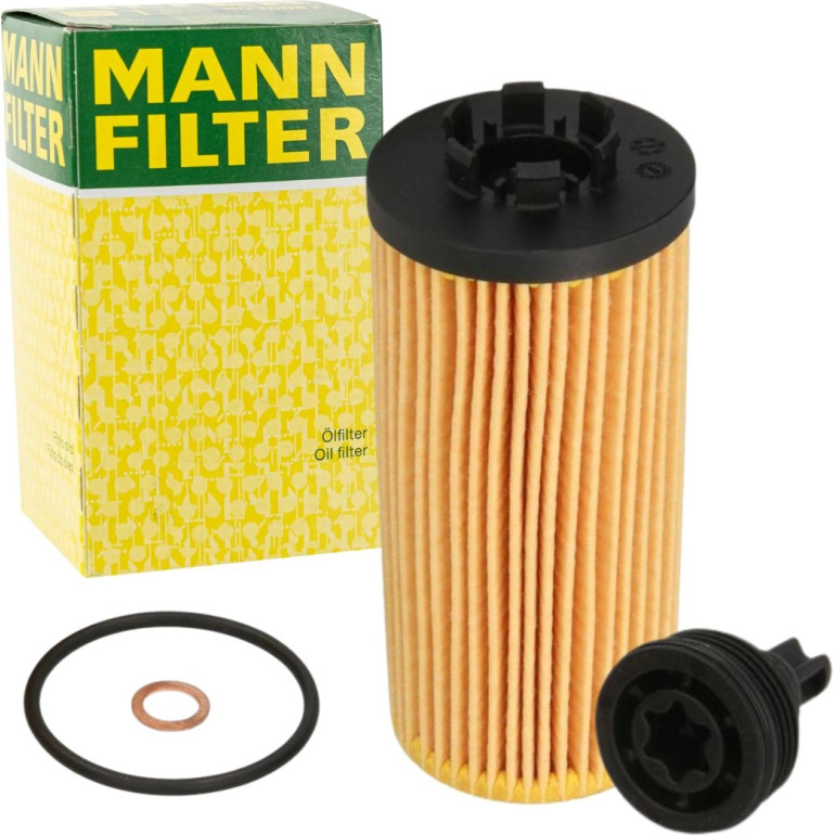 MANN-FILTER HU 6012 z KIT Ölfilter mit Dichtung, Filtereinsatz MANN-FILTER HU 6012 z KIT Ölfilter mit Dichtung, Filtereinsatz