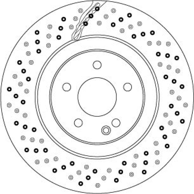 Bremsscheibe DF6741S