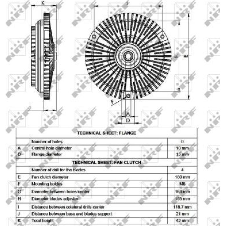 Kupplung, Kühlerlüfter 49533 Kupplung, Kühlerlüfter 49533