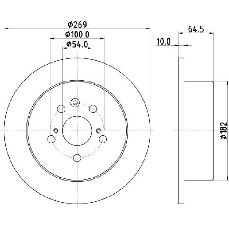 Bremsscheibe 8DD 355 104-061 Bremsscheibe 8DD 355 104-061