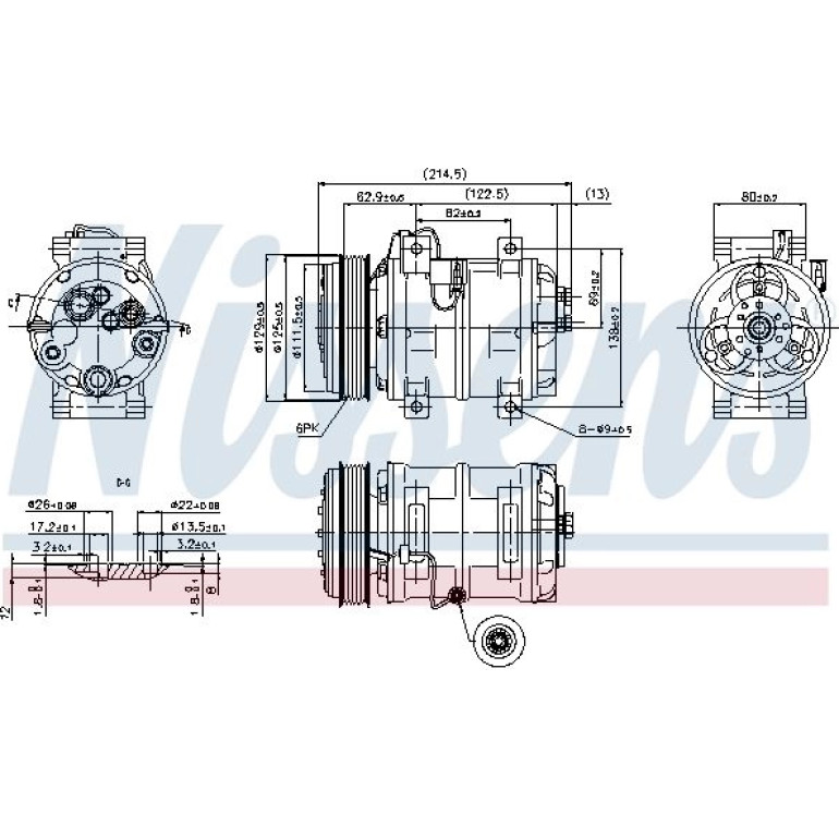 Kompressor, Klimaanlage 89317 Kompressor, Klimaanlage 89317