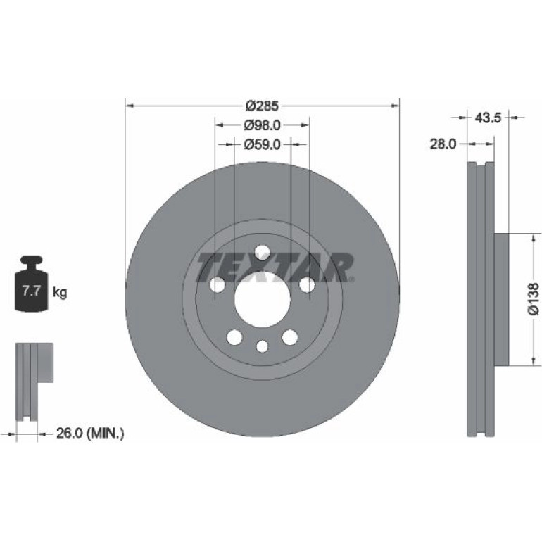Bremsscheibe 92115003