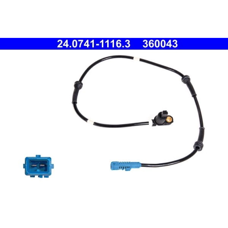 Sensor, Raddrehzahl 24.0741-1116.3 Sensor, Raddrehzahl 24.0741-1116.3