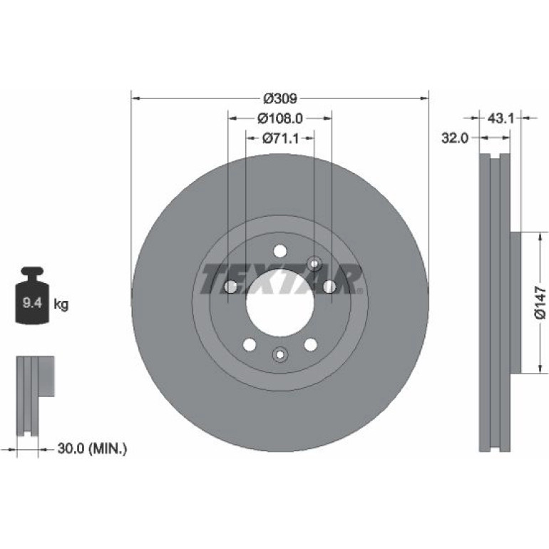 Bremsscheibe 92111900