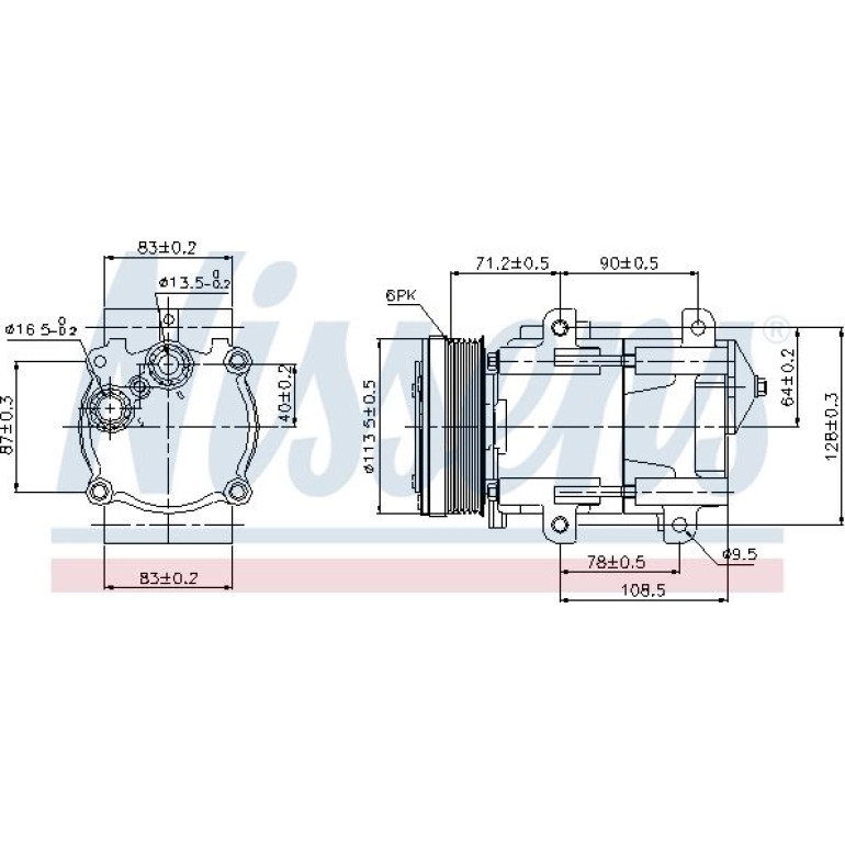 Kompressor, Klimaanlage 89046