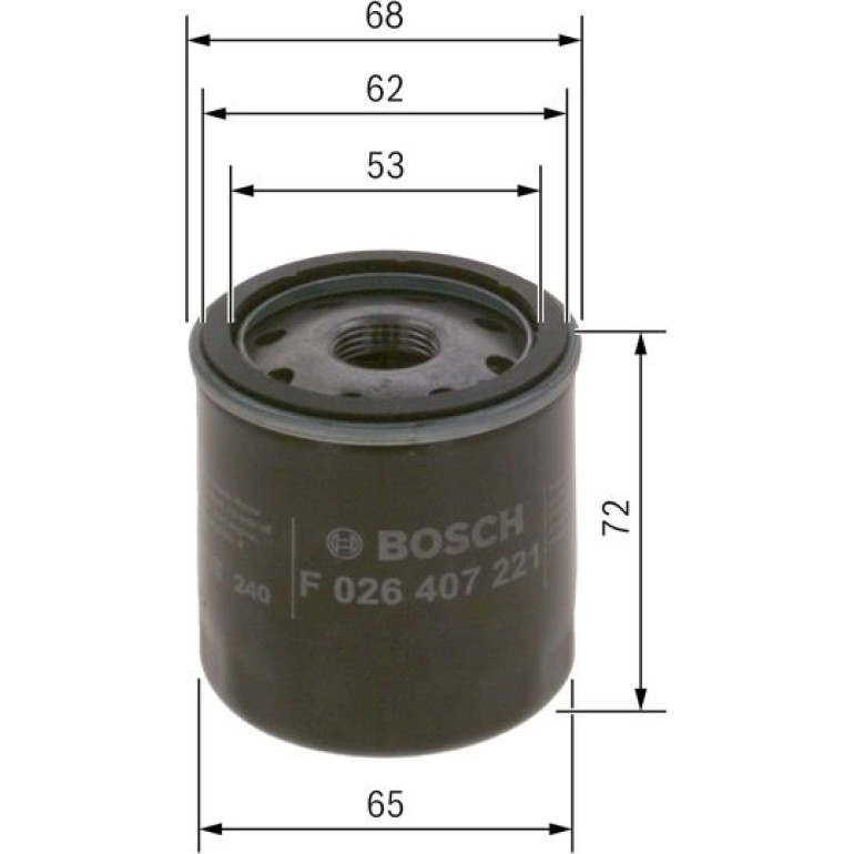 Ölfilter F 026 407 221 Ölfilter F 026 407 221