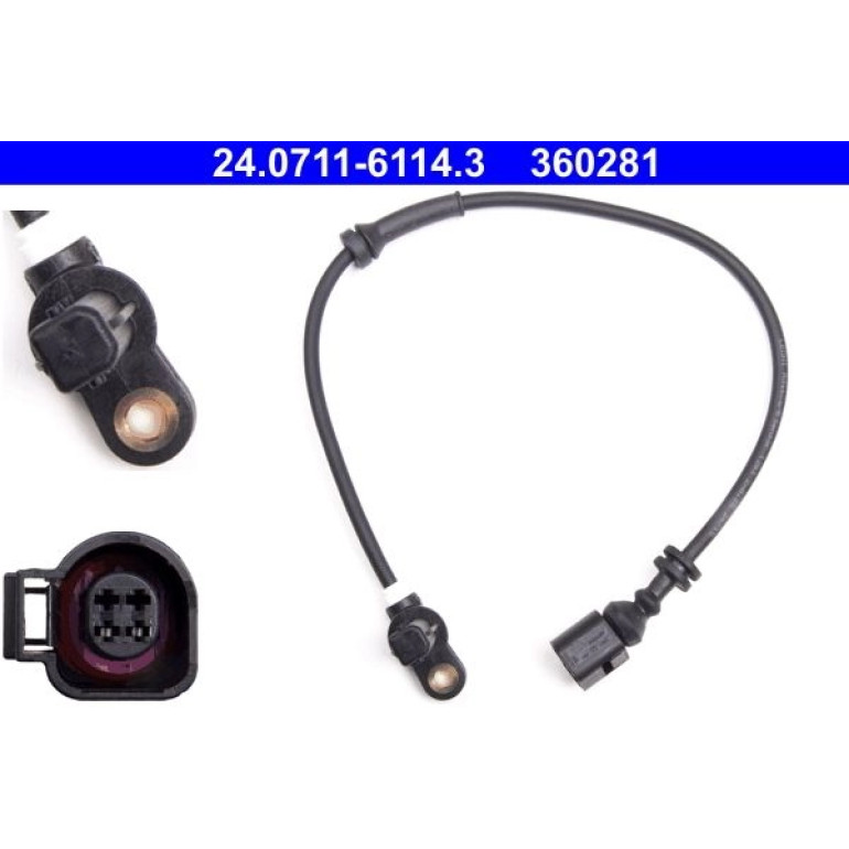Sensor, Raddrehzahl 24.0711-6114.3 Sensor, Raddrehzahl 24.0711-6114.3