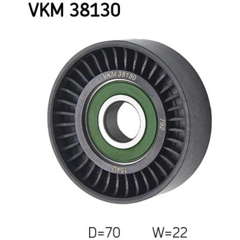 Umlenk-/Führungsrolle, Keilrippenriemen VKM 38130