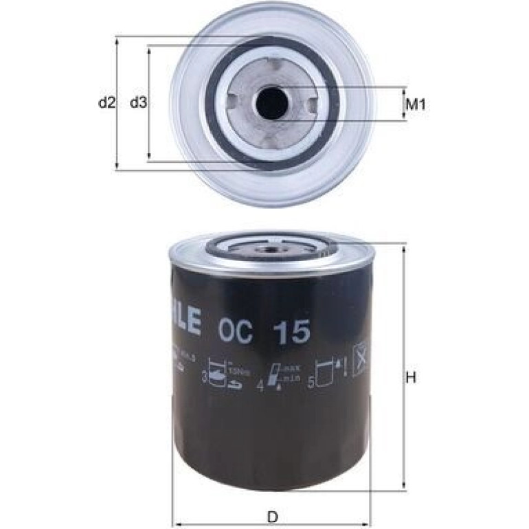 Ölfilter OC 15 Ölfilter OC 15