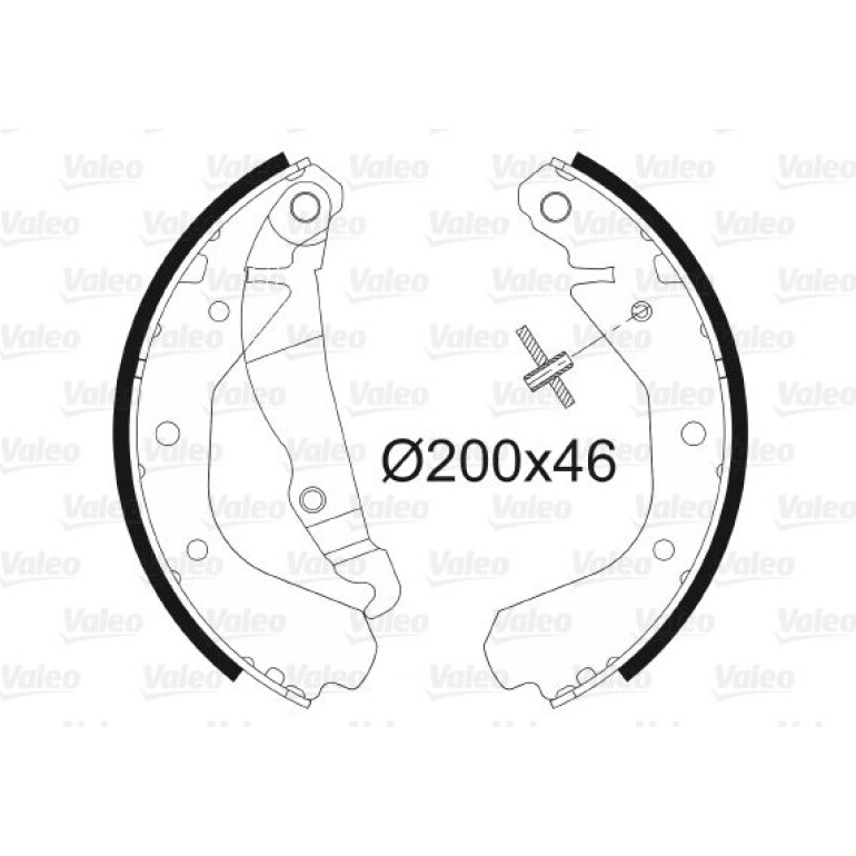 Bremsbackensatz 562038