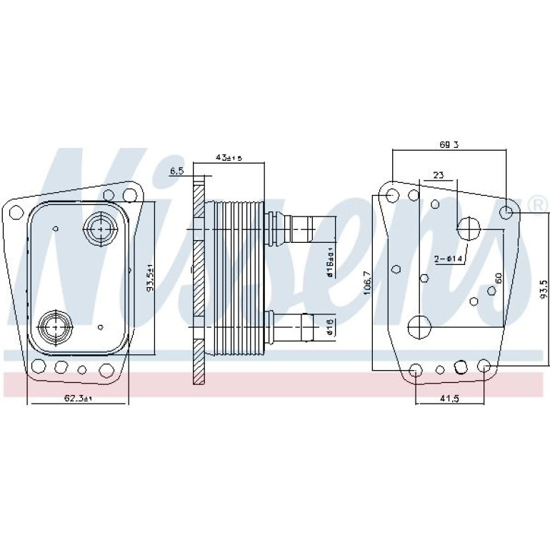 Ölkühler, Motoröl 90967