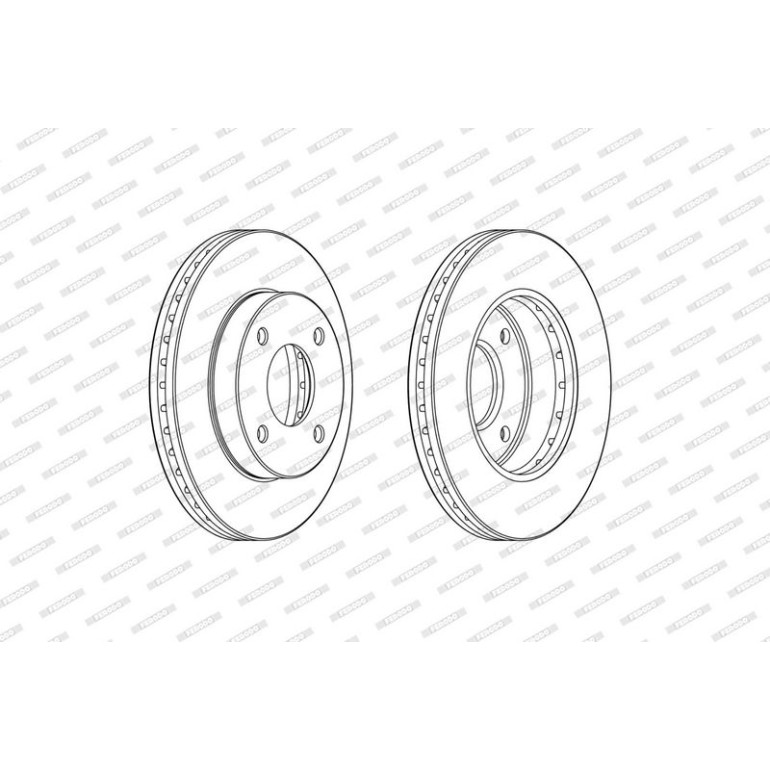 Bremsscheibe DDF2134C Bremsscheibe DDF2134C