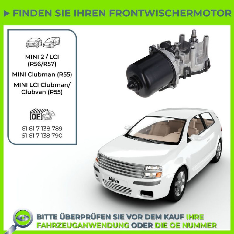 Wischermotor 582712