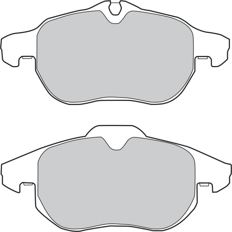 Bremsbelagsatz, Scheibenbremse 598678 Bremsbelagsatz, Scheibenbremse 598678