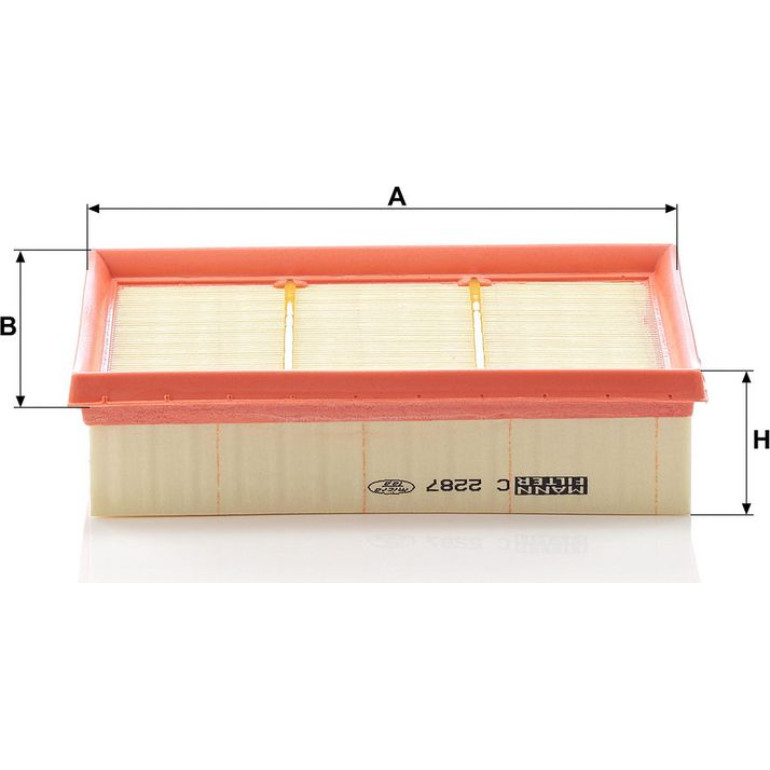 MANN-FILTER C 2287 Luftfilter MANN-FILTER C 2287 Luftfilter