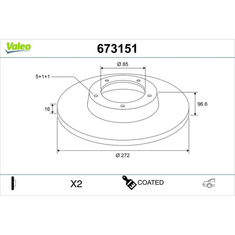 Bremsscheibe 673151