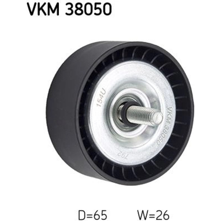 Umlenk-/Führungsrolle, Keilrippenriemen VKM 38050