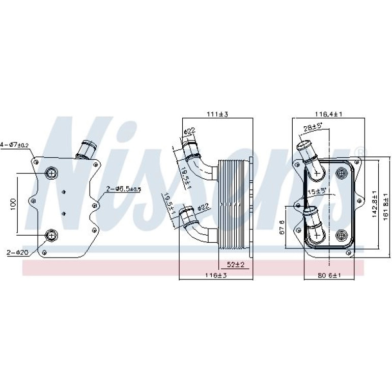 Ölkühler, Motoröl 90919