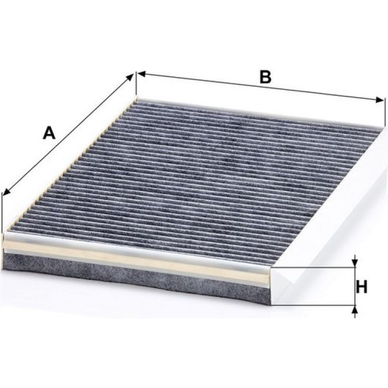 MANN-FILTER CUK 3780 Innenraumfilter, Aktivkohlefilter MANN-FILTER CUK 3780 Innenraumfilter, Aktivkohlefilter