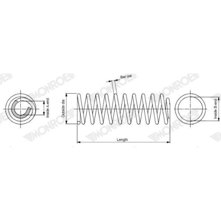Fahrwerksfeder SP3709 Fahrwerksfeder SP3709