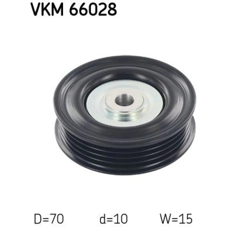 Umlenk-/Führungsrolle, Keilrippenriemen VKM 66028 Umlenk-/Führungsrolle, Keilrippenriemen VKM 66028
