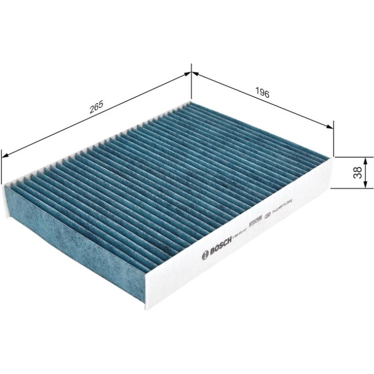 BOSCH 0 986 628 537 Innenraumfilter BOSCH 0 986 628 537 Innenraumfilter