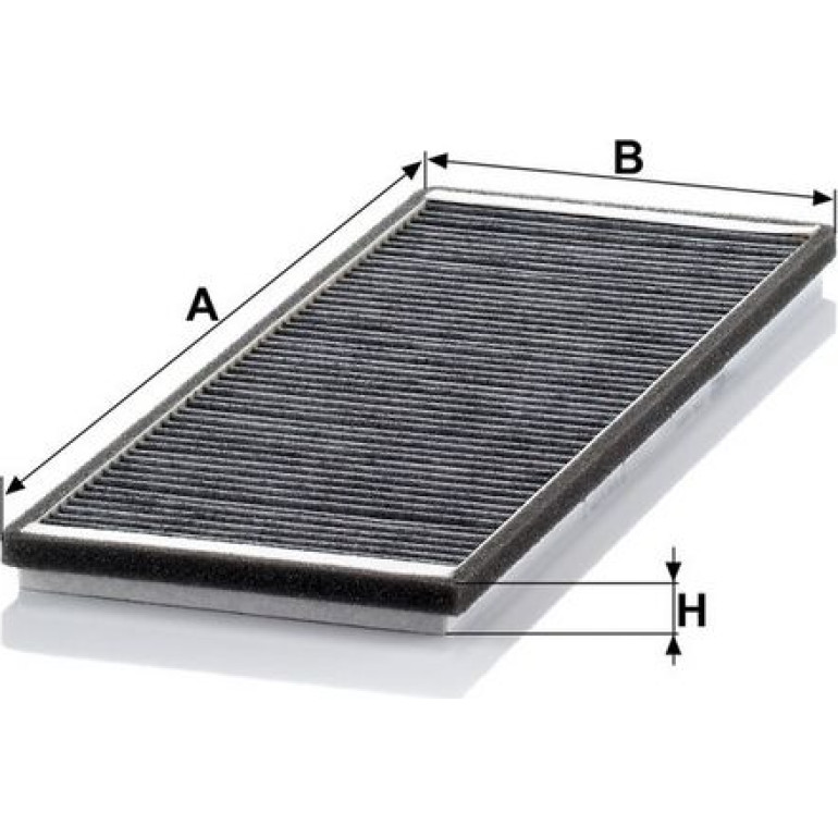 MANN-FILTER CUK 4251 Innenraumfilter, Aktivkohlefilter MANN-FILTER CUK 4251 Innenraumfilter, Aktivkohlefilter