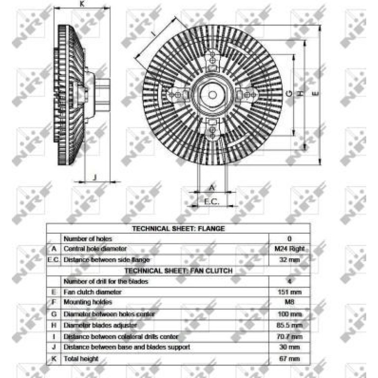 Kupplung, Kühlerlüfter 49518 Kupplung, Kühlerlüfter 49518