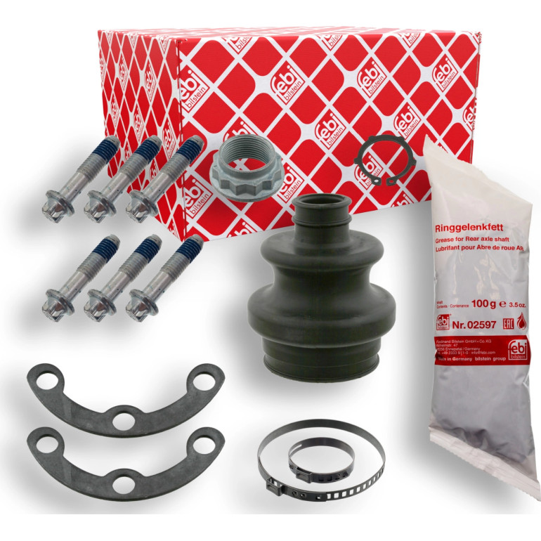 FEBI BILSTEIN 24828 Faltenbalgsatz, Antriebswelle FEBI BILSTEIN 24828 Faltenbalgsatz, Antriebswelle