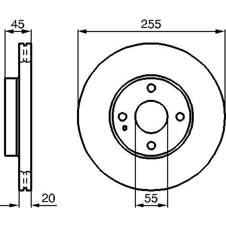 Bremsscheibe 0 986 478 996 Bremsscheibe 0 986 478 996