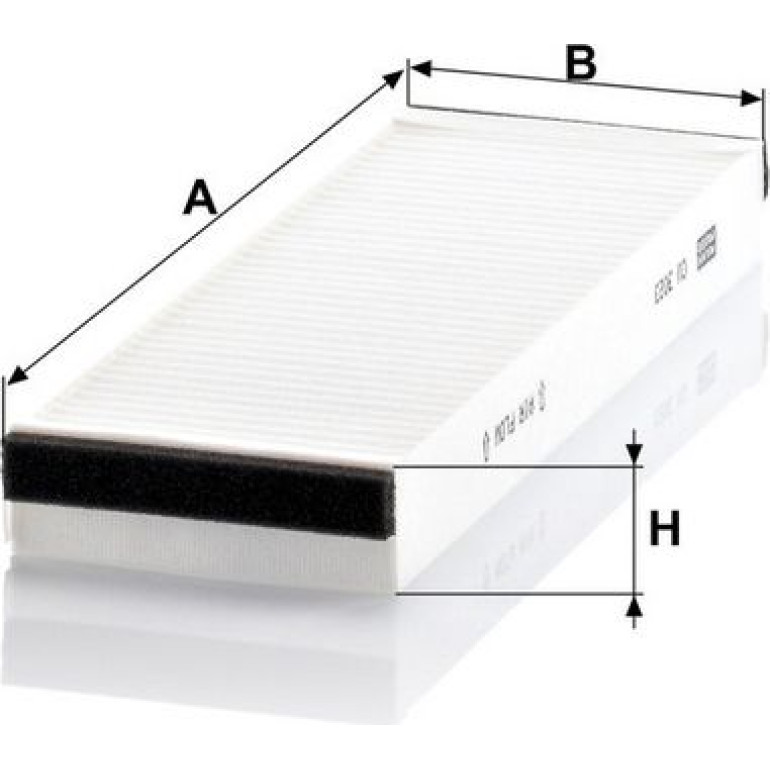 MANN-FILTER CU 3023-2 Innenraumfilter, Partikelfilter MANN-FILTER CU 3023-2 Innenraumfilter, Partikelfilter