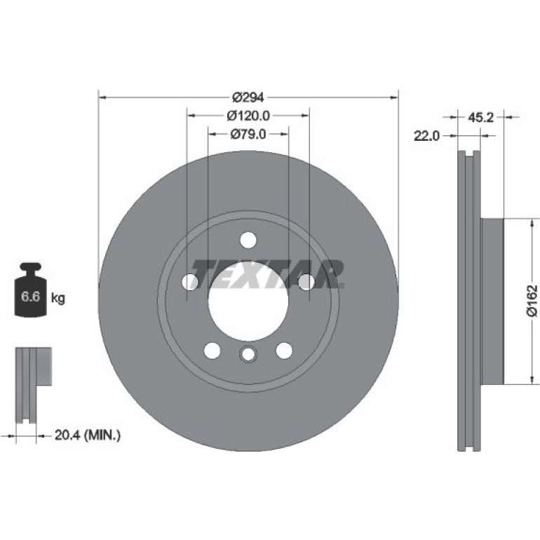 Bremsscheibe 92277805