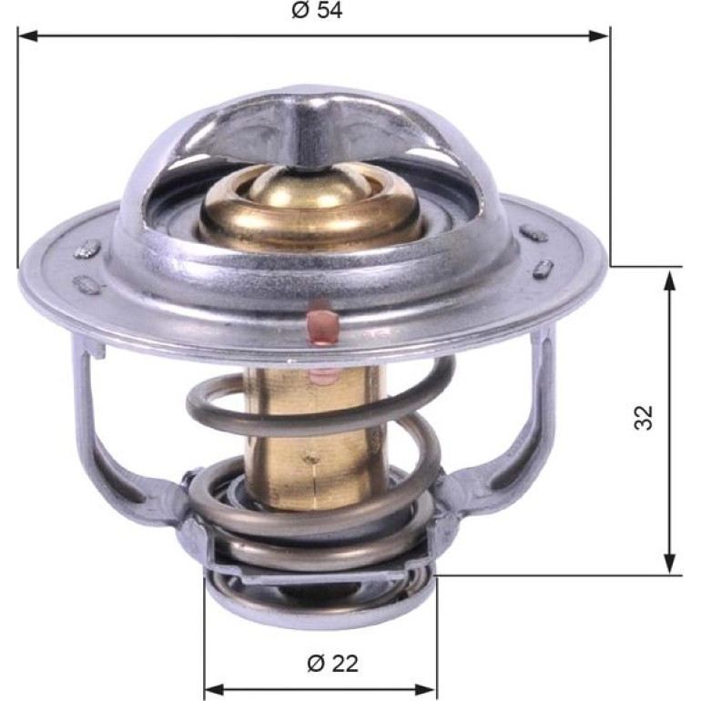 Thermostat, Kühlmittel TH42589G1