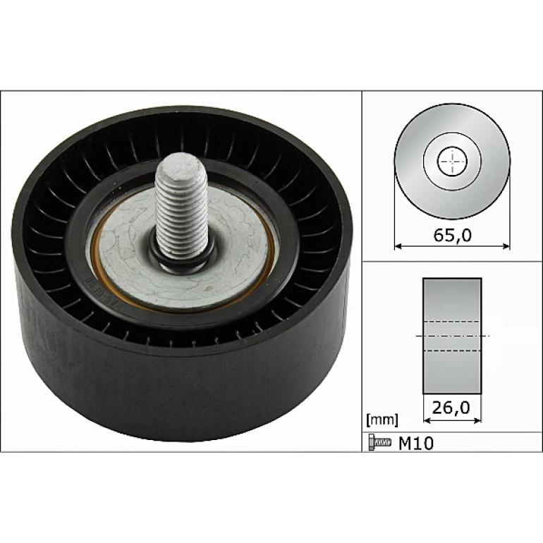 Umlenk-/Führungsrolle, Keilrippenriemen 532 0479 10