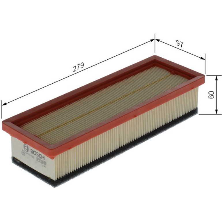 BOSCH F 026 400 036 Luftfilter BOSCH F 026 400 036 Luftfilter