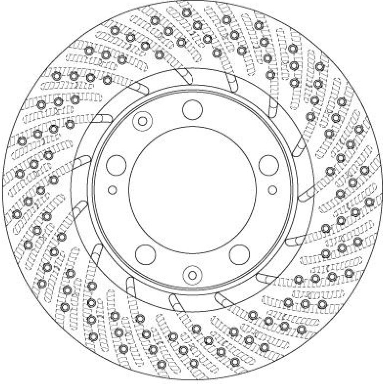 Bremsscheibe DF6466S Bremsscheibe DF6466S