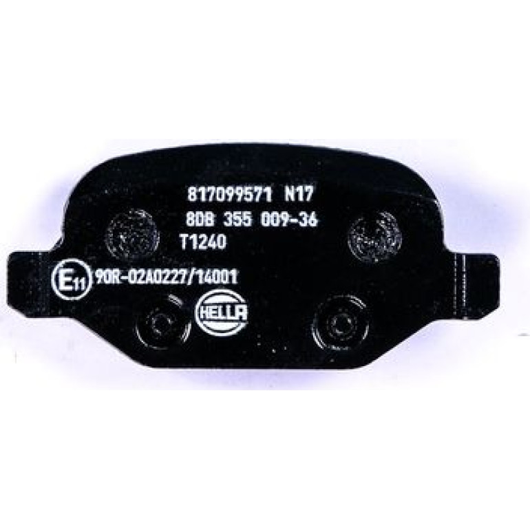 Bremsbelagsatz, Scheibenbremse 8DB 355 009-361 Bremsbelagsatz, Scheibenbremse 8DB 355 009-361