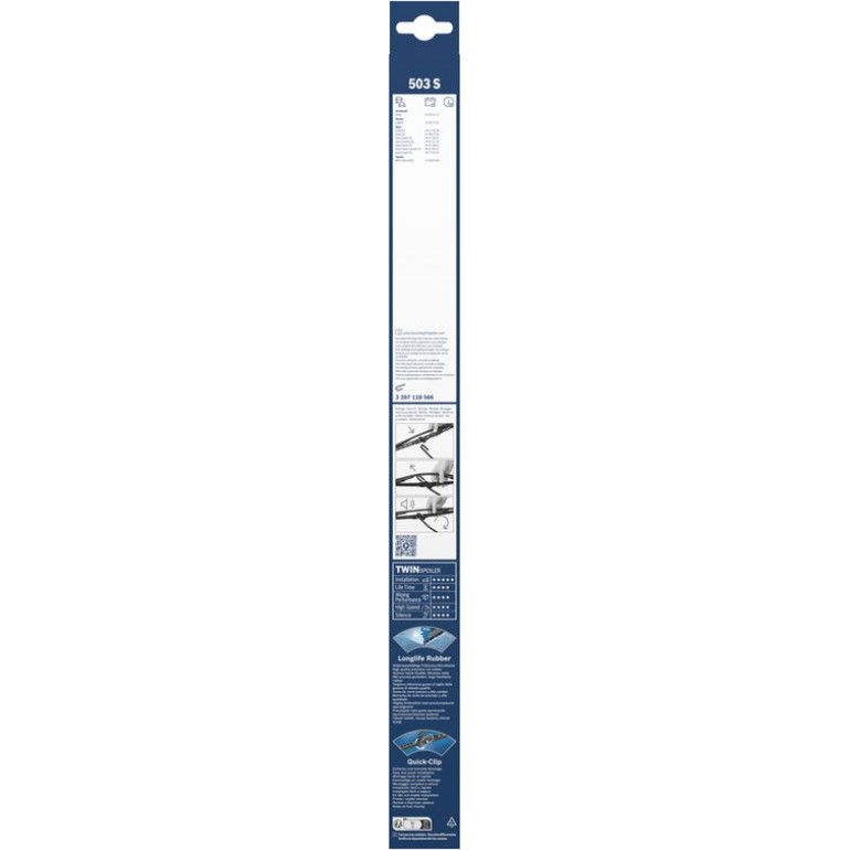 BOSCH 503 S Scheibenwischer Twin 3 397 118 566