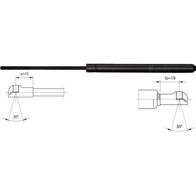 Gasfeder, Koffer-/Laderaum 2110553