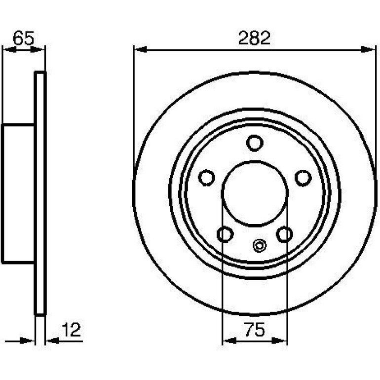 Bremsscheibe 0 986 478 891 Bremsscheibe 0 986 478 891