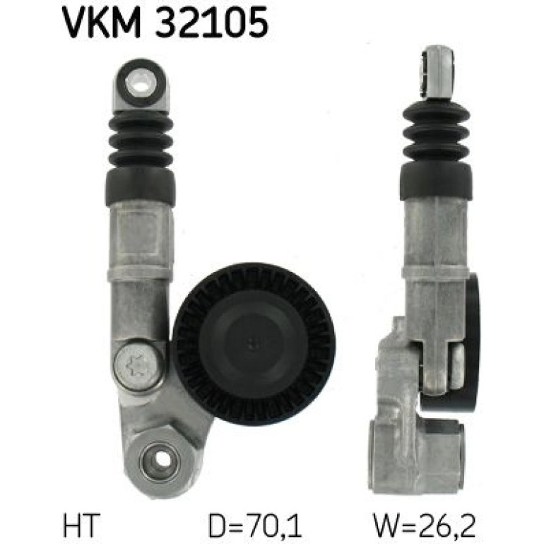 Spannrolle, Keilrippenriemen VKM 32105