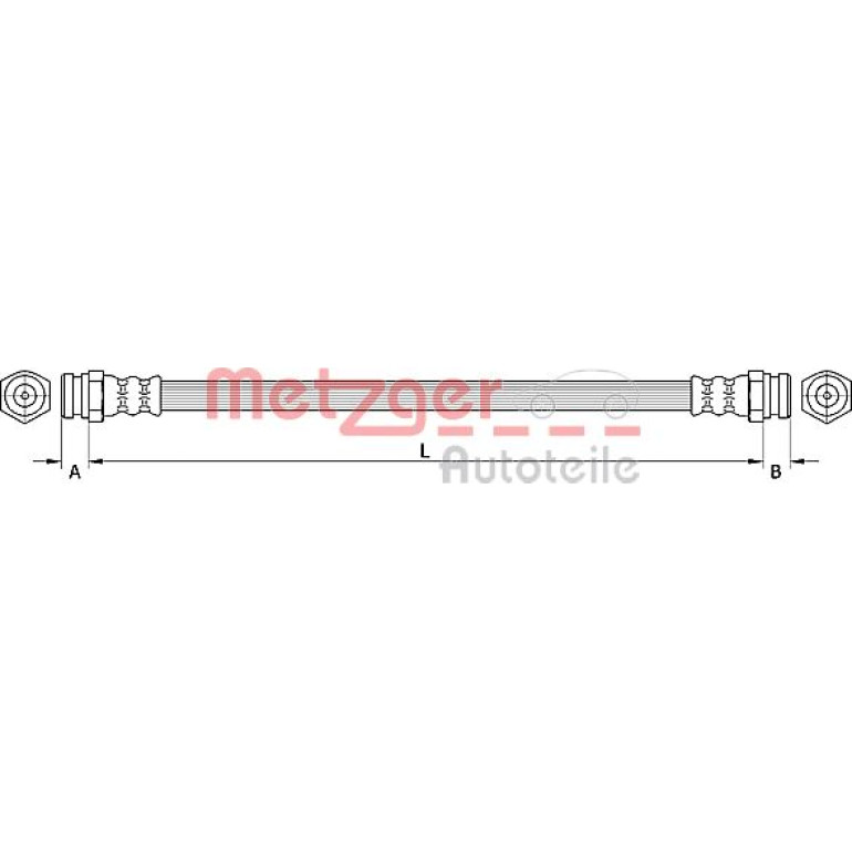 Bremsschlauch 4110877 Bremsschlauch 4110877