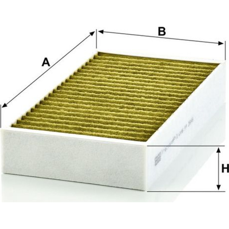 MANN-FILTER FP 2646-2 Innenraumfilter FreciousPlus Aktivkohlefilter mit Polyphenol, antibakteriell, Feinstaubfilter (PM 2.5) MANN-FILTER FP 2646-2 Innenraumfilter FreciousPlus Aktivkohlefilter mit Polyphenol, antibakteriell, Feinstaubfilter (PM 2.5)