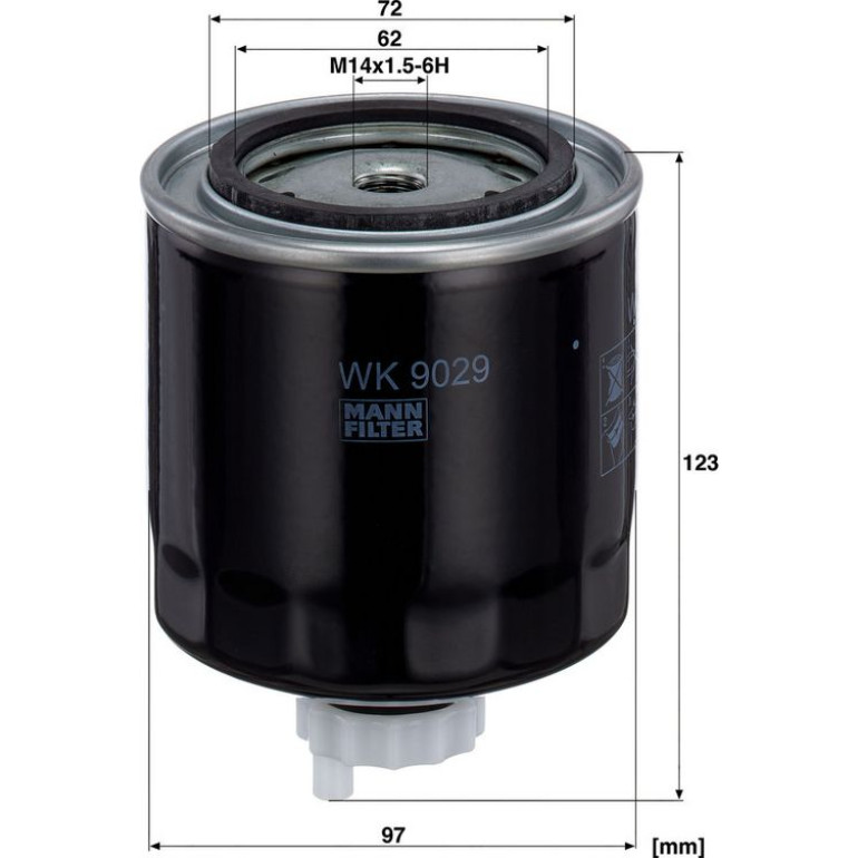 Kraftstofffilter WK 9029