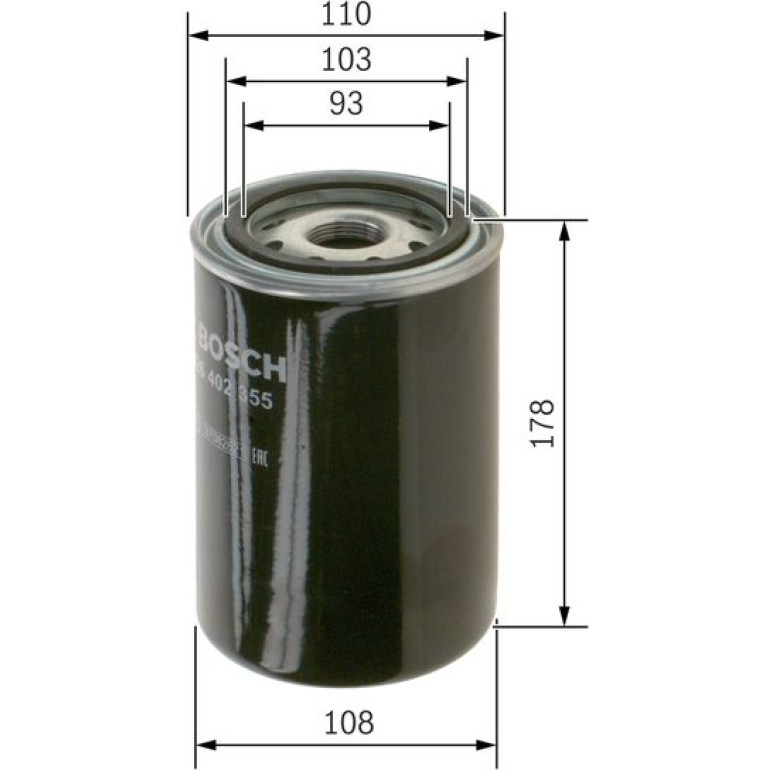 BOSCH 0 451 301 207 Ölfilter BOSCH 0 451 301 207 Ölfilter