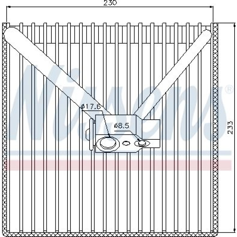 Verdampfer, Klimaanlage 92250