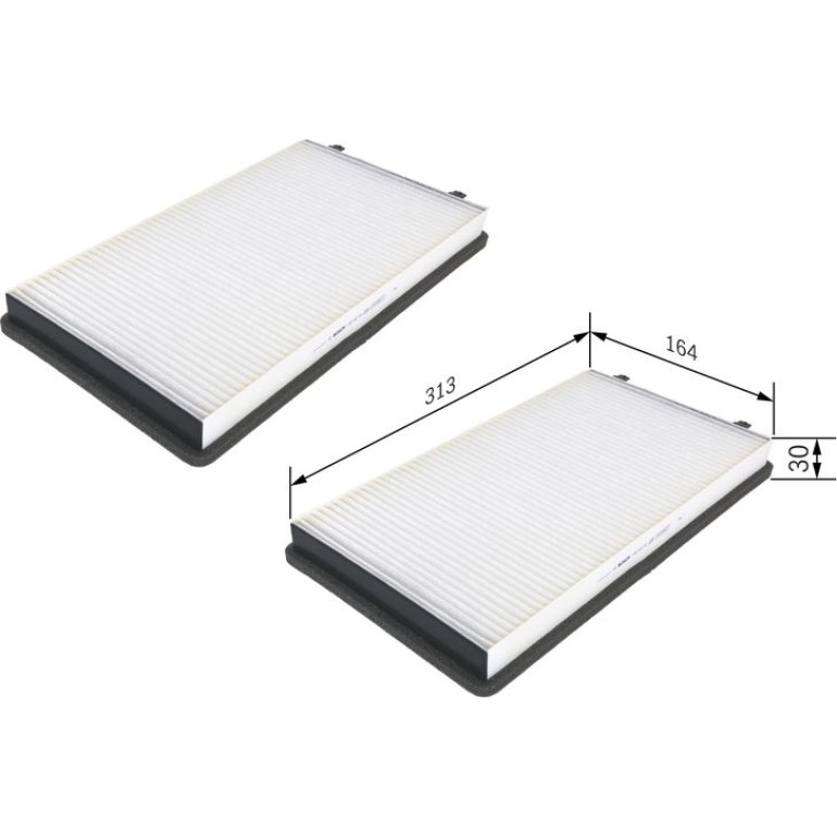 BOSCH 1 987 432 103 Innenraumfilter BOSCH 1 987 432 103 Innenraumfilter